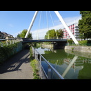 Der Rhein-Rhône-Kanal in Mülhausen
